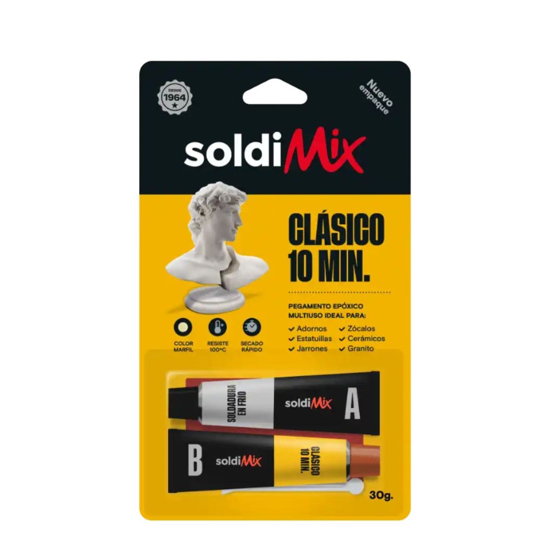 PEGAMENTO 10 MINUTOS 35GR SOLDIMIX