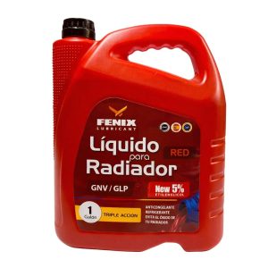 LIQUIDO PARA RADIADOR ROJO 1 GALÓN FENIX