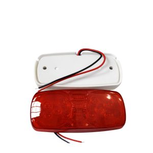 FARO LATERAL CARRETA ROJO TIPO 8 24V