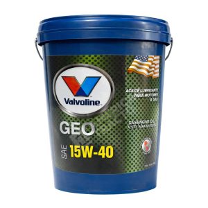 Aceite 15W-40 para Motor a Gas 5 Galones Valvoline GEO