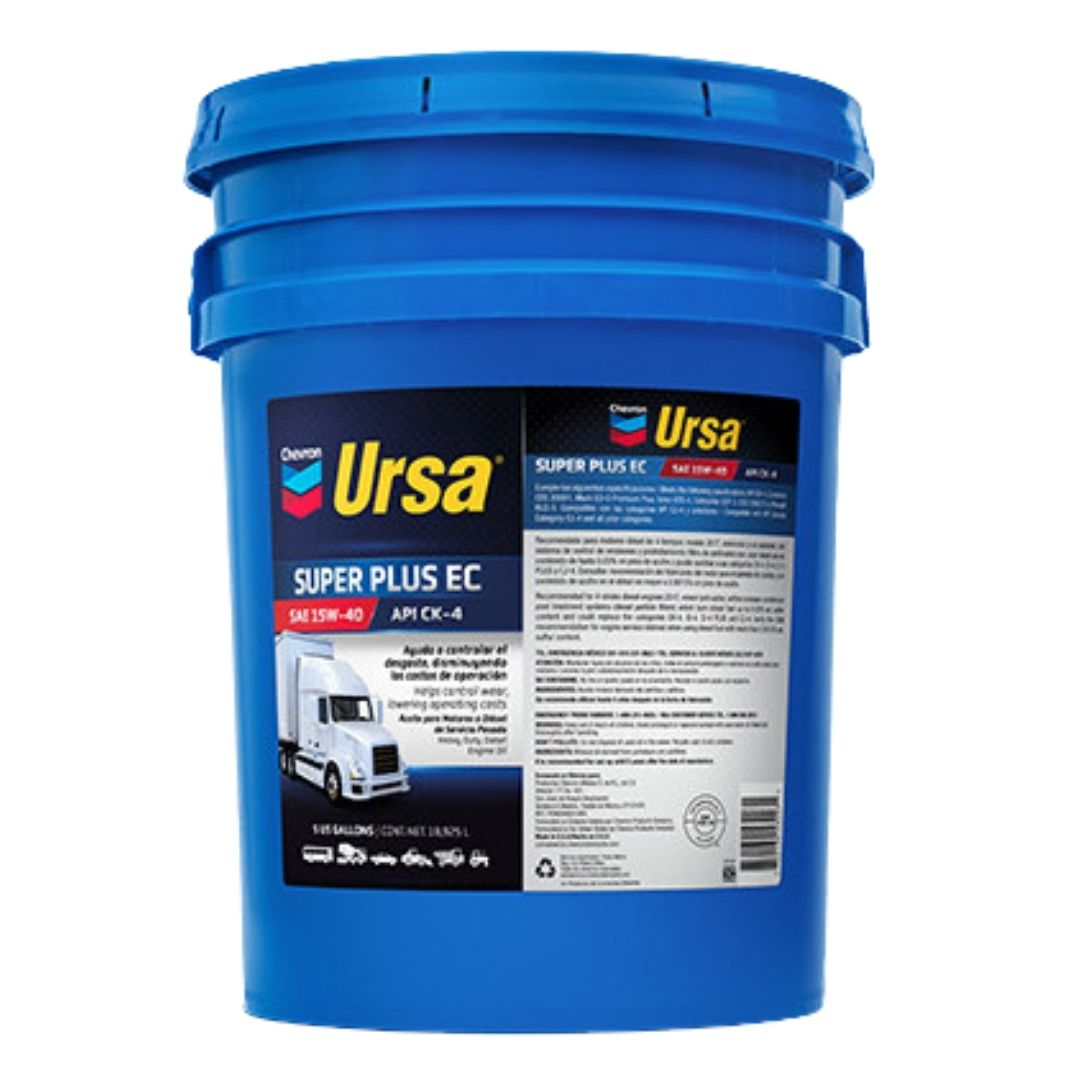 CHEVRON URSA SUPER PLUS EC 15W-40 CK-4 5GL