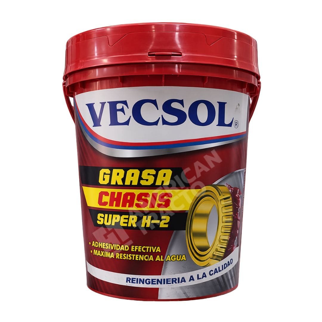 GRASA CHASIS VECSOL HD 2 ROJA ALTA RESISTENCIA AL AGUA