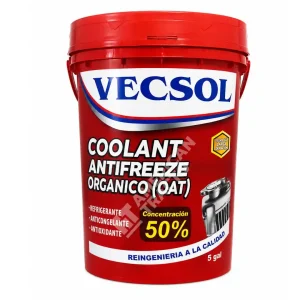 Refrigerante Vecsol OAT 50% 5GL