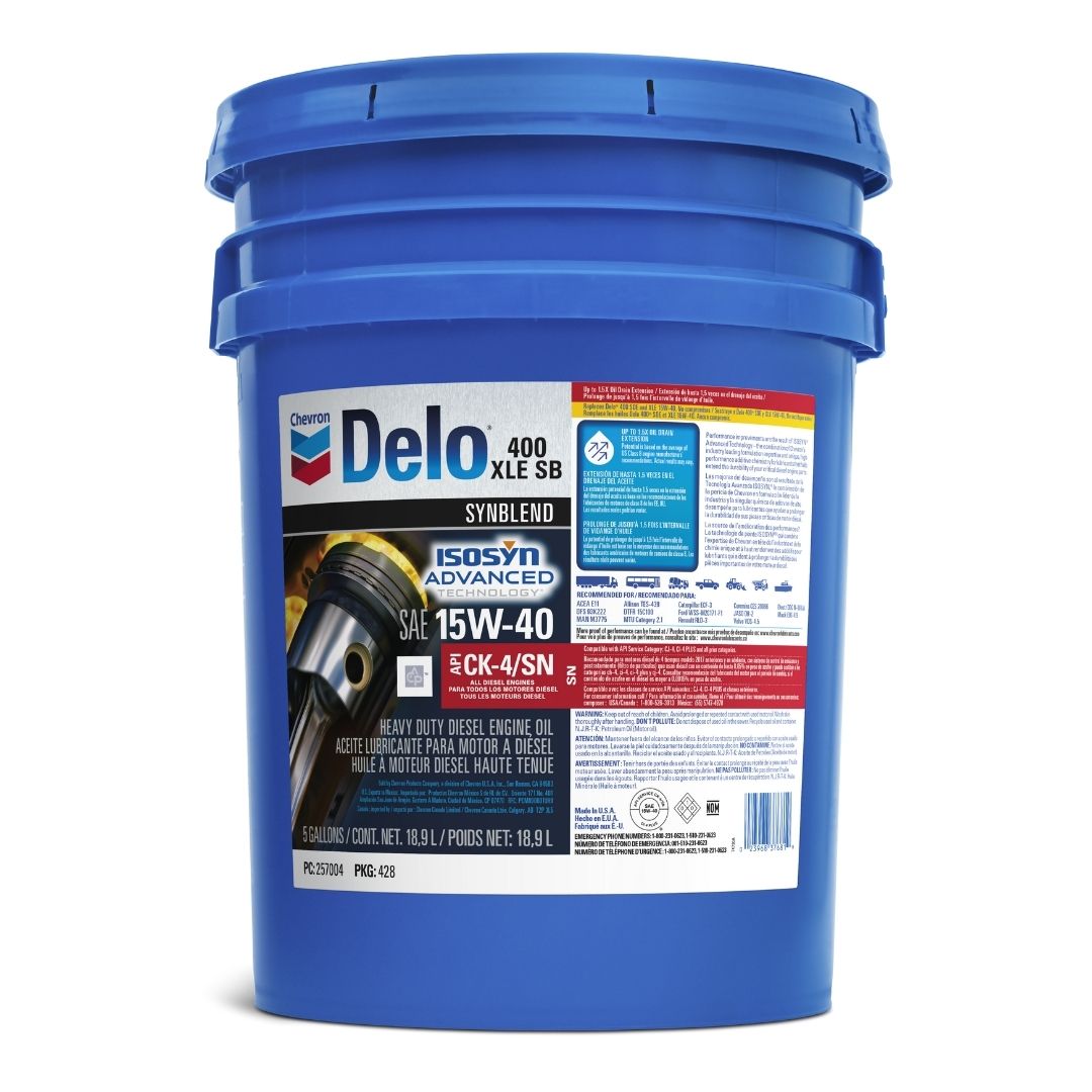 ACEITE CHEVRON DELO 400 XLE SB 15W-40 CK-4 5GL