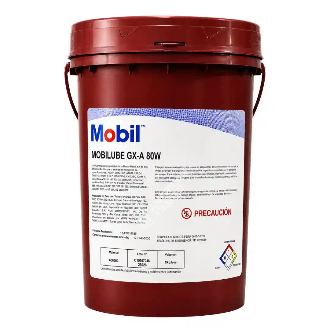MOBILUBE GX-A 80W BAL 5GL