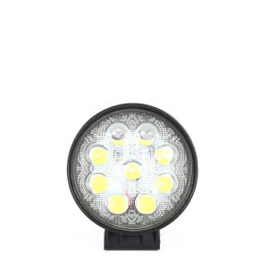 FARO REDONDO 9LED LUPA BLANCO 27W 12-24V