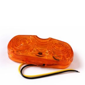 FARO LATERAL CARRETA OJO LOCO 10LED AMBAR X UND 12-24V