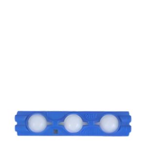 MOD-AZU-12V | PLANCHA MODULO 3 LED 6CM AZUL 12V