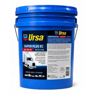 Aceite Chevron Ursa Super Plus EC 15W-40 CK-4 5GL