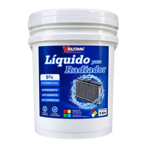 Líquido para Radiador Veltrac 5% Etilenglicol 5GL