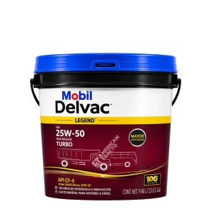 MOBIL DELVAC LEGEND 25W-50 HIGH MILEAGE MIN 2.5GLN